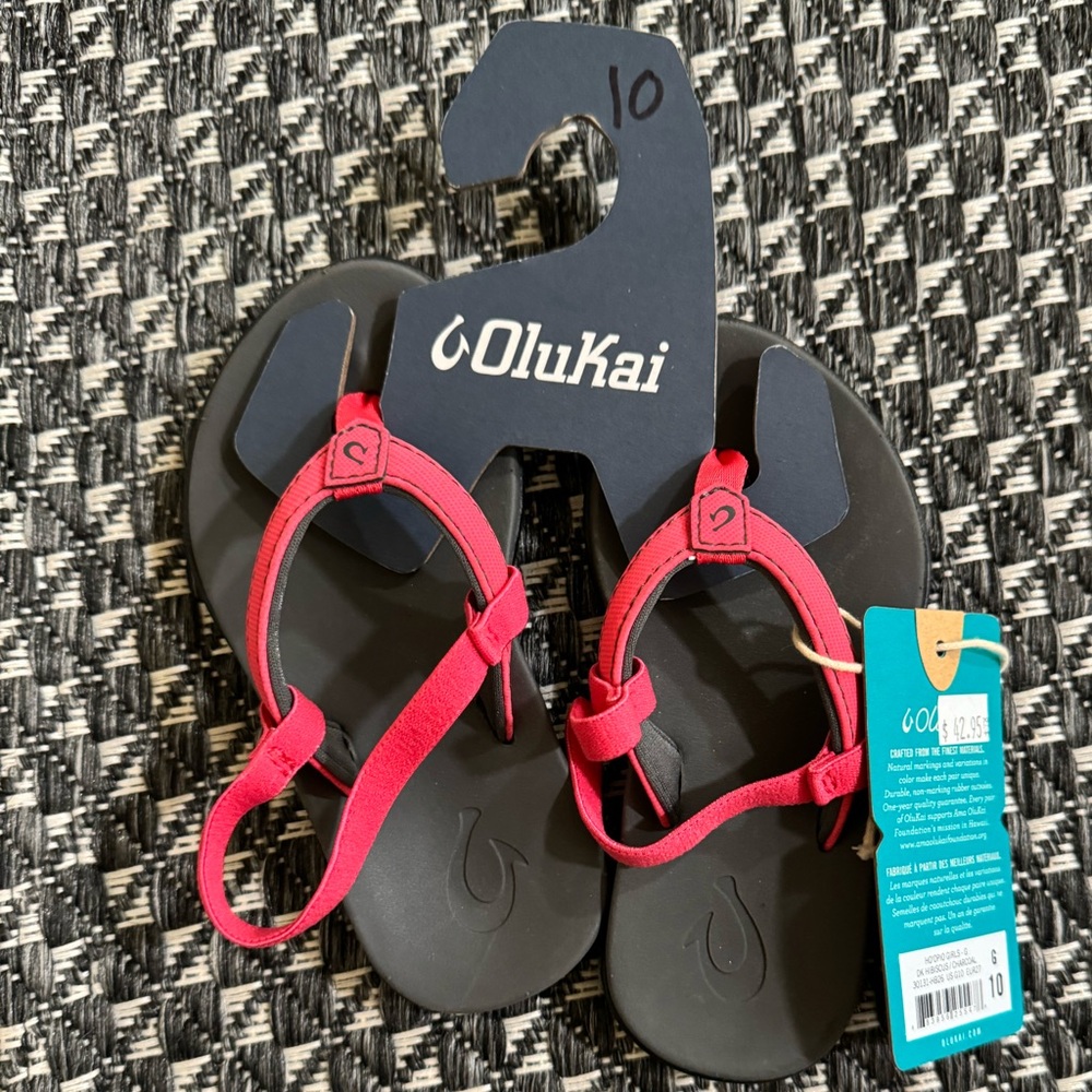 New toddler Olukai Ho’opio slippers